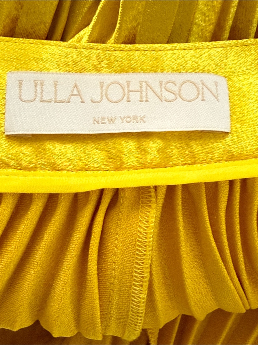 Ulla Johnson Rami Sunsprite Pleated Midi Skirt - Picture 4 of 8